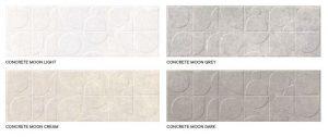 Gresie Concrete Moon Cream 30×90